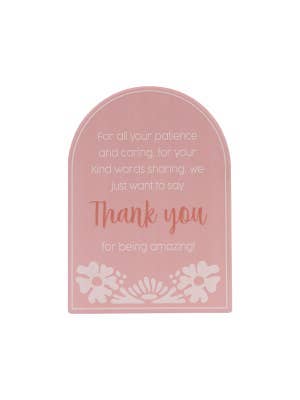 Teacher Thank You Verse