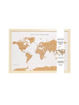 Travel Board Small World Map