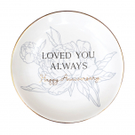 Anniversary Love Trinket Plate