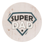 Father's Day Super Dad Coaster