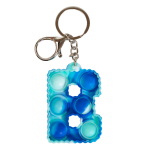 Fidget Pop Keychain Blue B