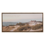 Home Sweet Home Cottage Sunset Framed Canvas 94x44