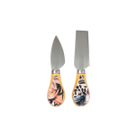 Picnic Leopard Cheese Knife Set