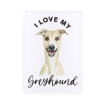 Pet Lovers Greyhound Acrylic Magnet