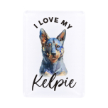 Pet Lovers Kelpie Acrylic Magnet