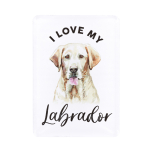 Pet Lovers Labrador Acrylic Magnet