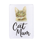 Pet Lovers Cat Mum Acrylic Magnet