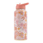 Sip By Splosh Retro Floral Water Bottle 950ml