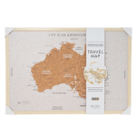 Travel Board Australia Map Large