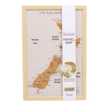Travel Board New Zealand Map Small