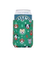 Christmas Dogs Stubby Cooler