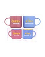 Cheeky King & Queen Mug Set