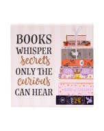 Forever Booked Secrets Ceramic Coaster