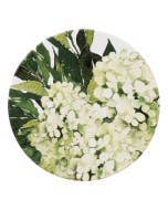 Greenhouse Green Floral Ceramic Coaster