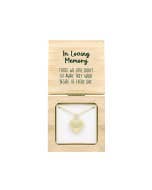 Heart & Soul In Loving Memory Locket Necklace