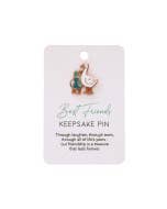 Best Friends Keepsake Pin
