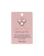 Angel Of Prayer Keepsake Pin