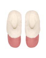 SnuggUps Women's Slide Pink Suede