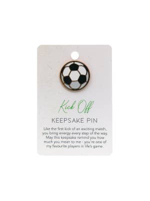 Champions Of Life Kick Off Keepsake Pin