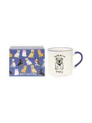 Loved By My Bulldog Mug
