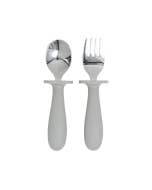 Baby Elephant Silicone Cutlery Set