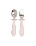 Baby Giraffe Silicone Cutlery Set