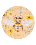 Cottage Grove Bee Ceramic Coaster