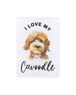 Pet Lovers Cavoodle Acrylic Magnet