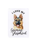 Pet Lovers German Shepherd Acrylic Magnet