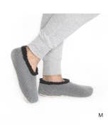 SnuggUps Men's Cord Grey Medium