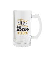 Sip Celebration Beer O'Clock Beer Glass