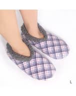 SnuggUps Women's Print Pastel Plaid L