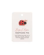 Valentine's Day Ladybug Keepsake Pin