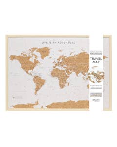 Travel Board Large World Map