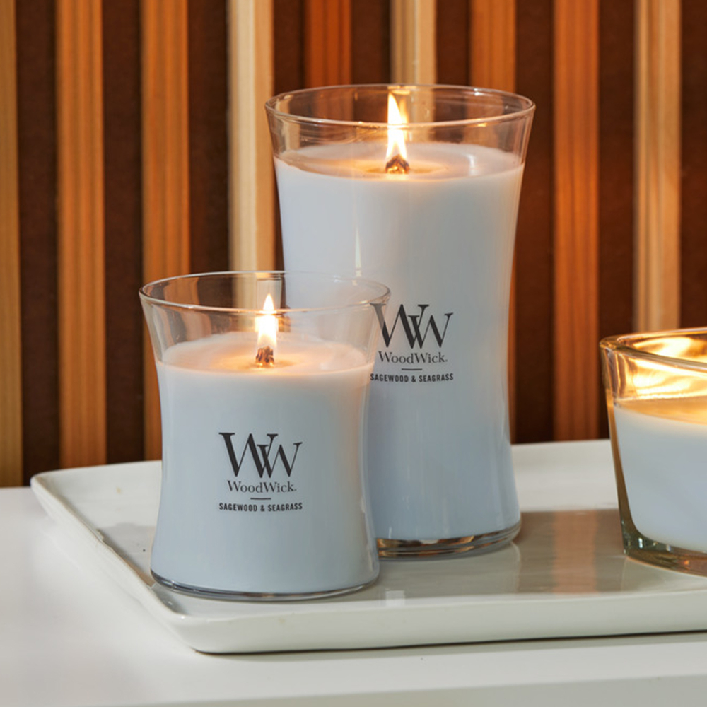 WoodWick Sagewood Seagrass Medium