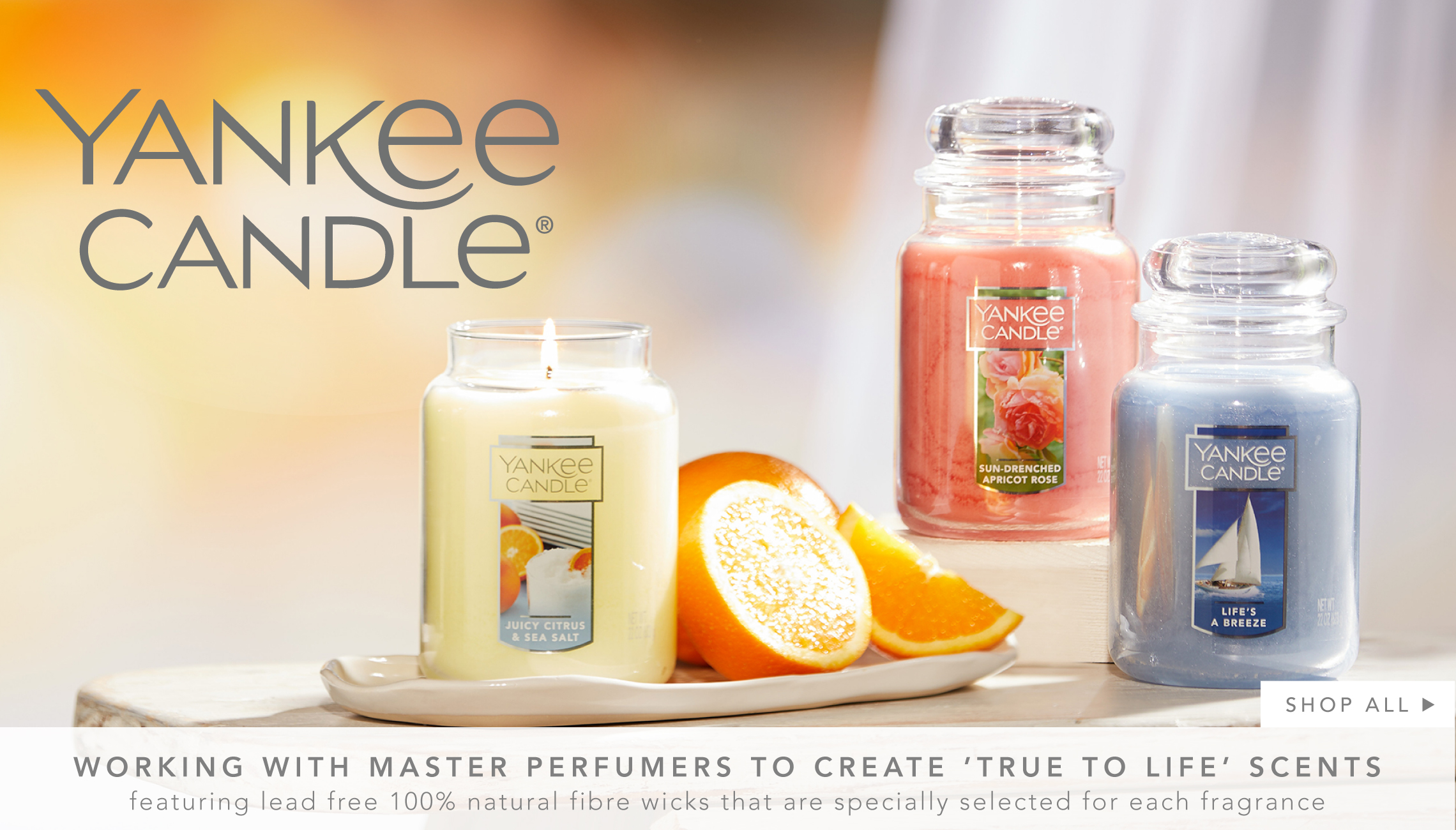 Working with master perfumers to create true to life scents