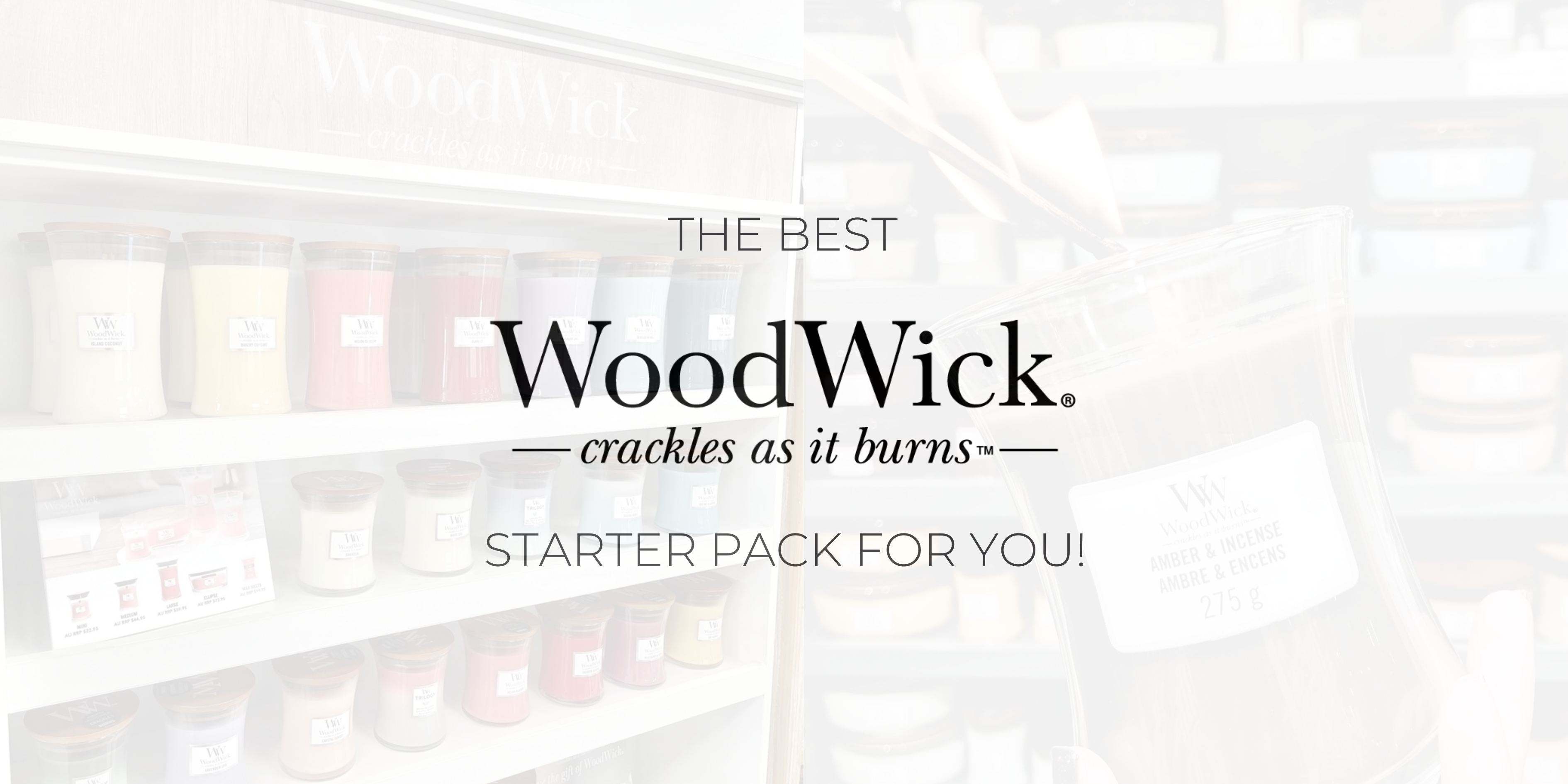 The Best WoodWick Starter Pack For You!